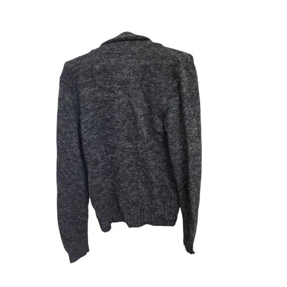 Kenneth Cole Reaction Gray Shawl Collar Cardigan – Men’s Small - Picture 4 of 5